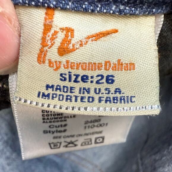 Citizens of Humanity Jeans Women's 26 (2) Blue Ricrac Low Waist Wide Leg Preppy - Picture 10 of 16